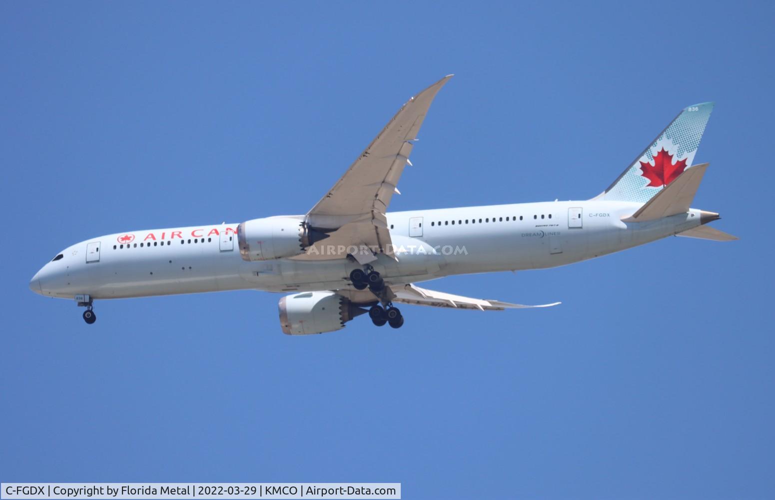 C-FGDX, 2016 Boeing 787-9 Dreamliner C/N 35269, Air Canada 787-9 zx