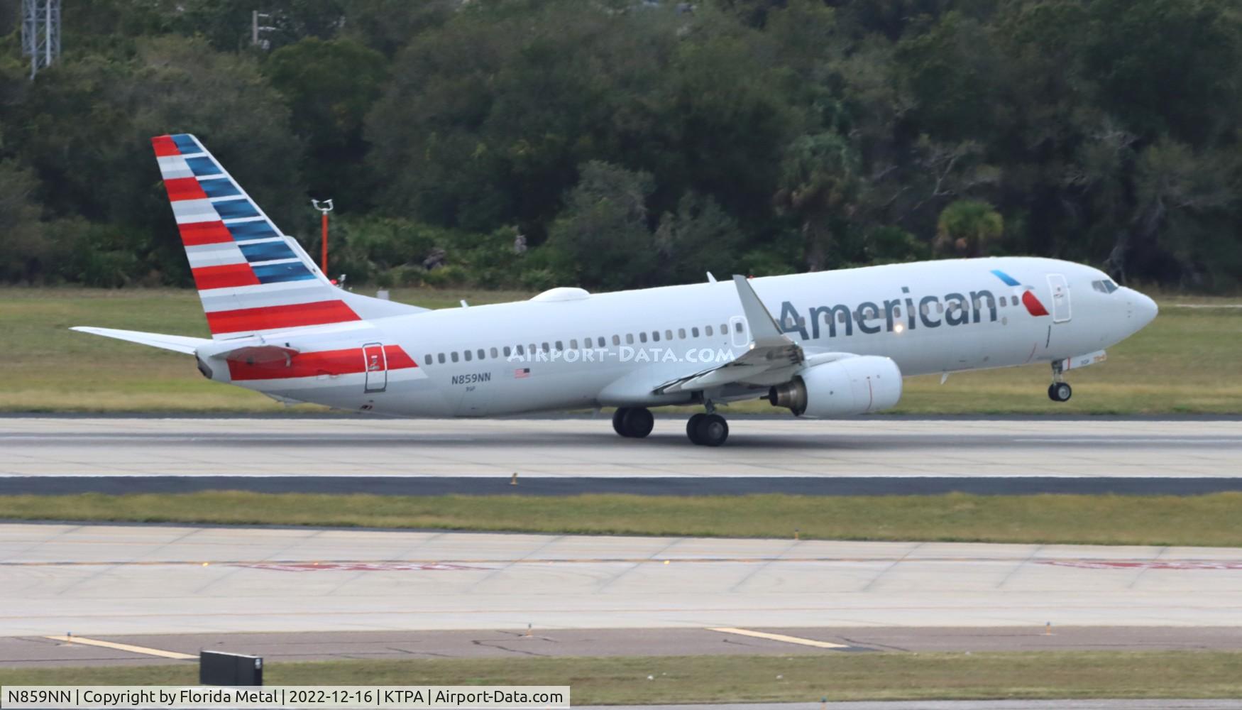 N859NN, Boeing 737-823 C/N 29555, TPA 2022