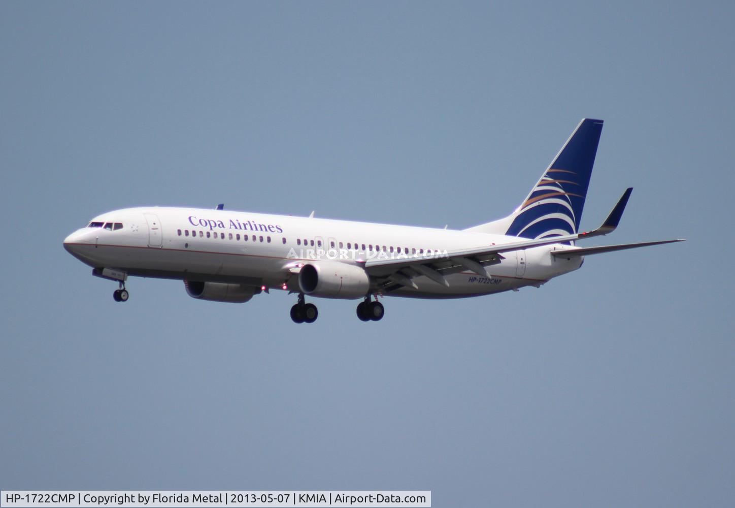 HP-1722CMP, 2011 Boeing 737-8V3 C/N 38100, Copa 737-800 zx