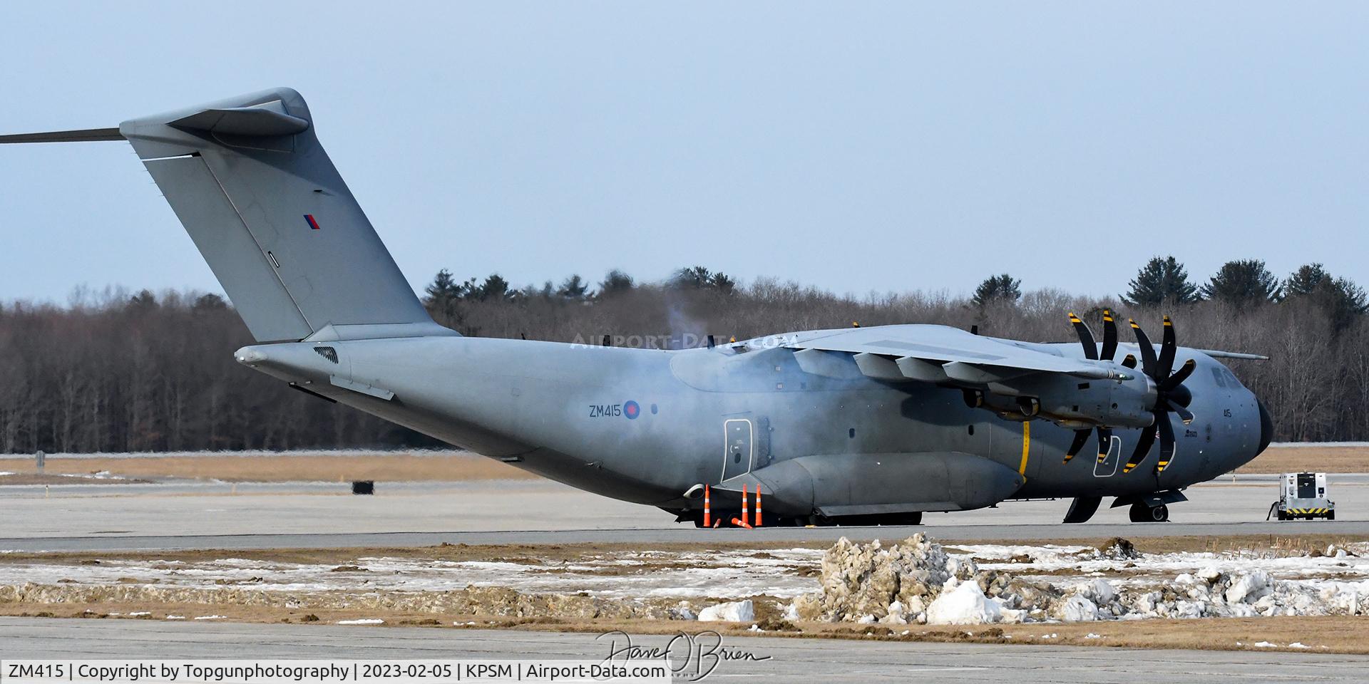 ZM415, 2016 Airbus A400M-180 Atlas C.1 C/N 052, ASCOT4142
