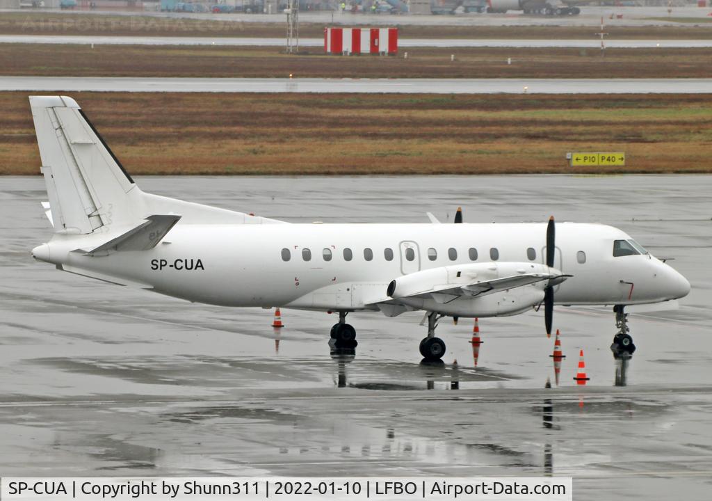 SP-CUA, 1989 Saab 340B C/N 340B-167, Parked at the General Aviation area...
