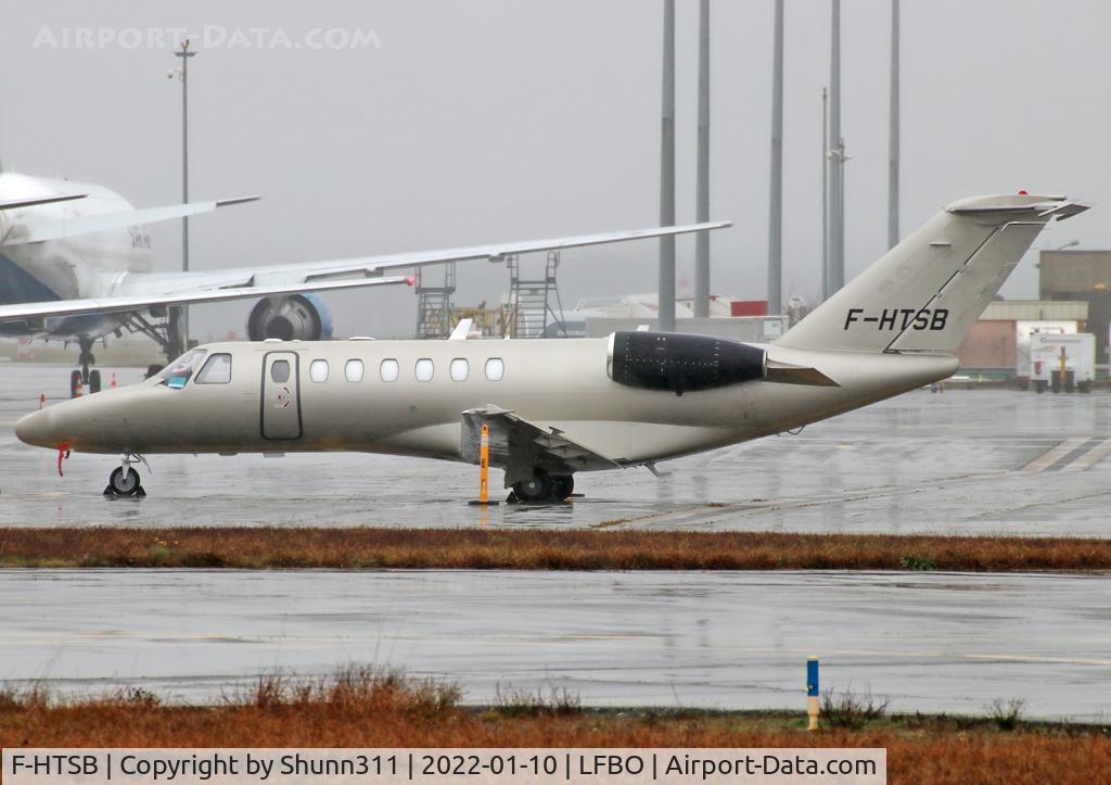 F-HTSB, 2008 Cessna 525B CitationJet CJ3 C/N 525B-0230, Parked at the General Aviation area...