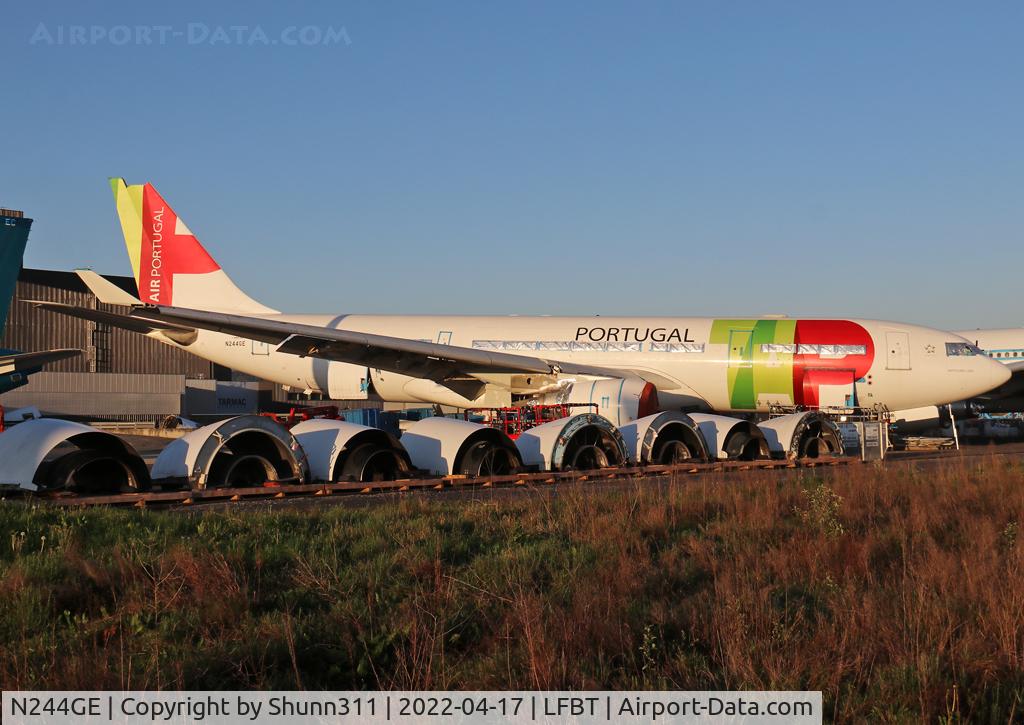 N244GE, 2002 Airbus A330-203 C/N 486, Stored... to be scrapped...