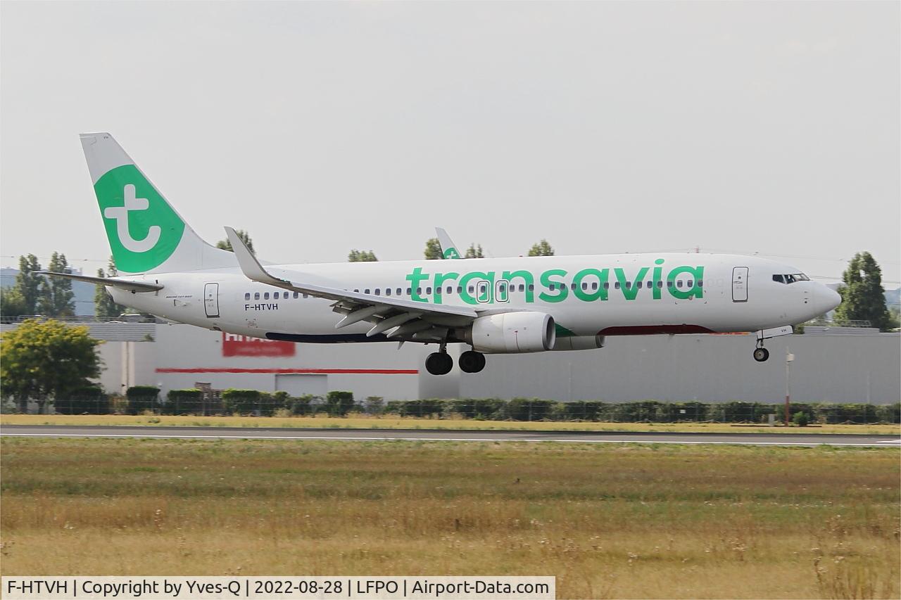 F-HTVH, Boeing 737-800 C/N 62163, Boeing 737-800, Landing rwy 06, Paris Orly airport (LFPO-ORY)