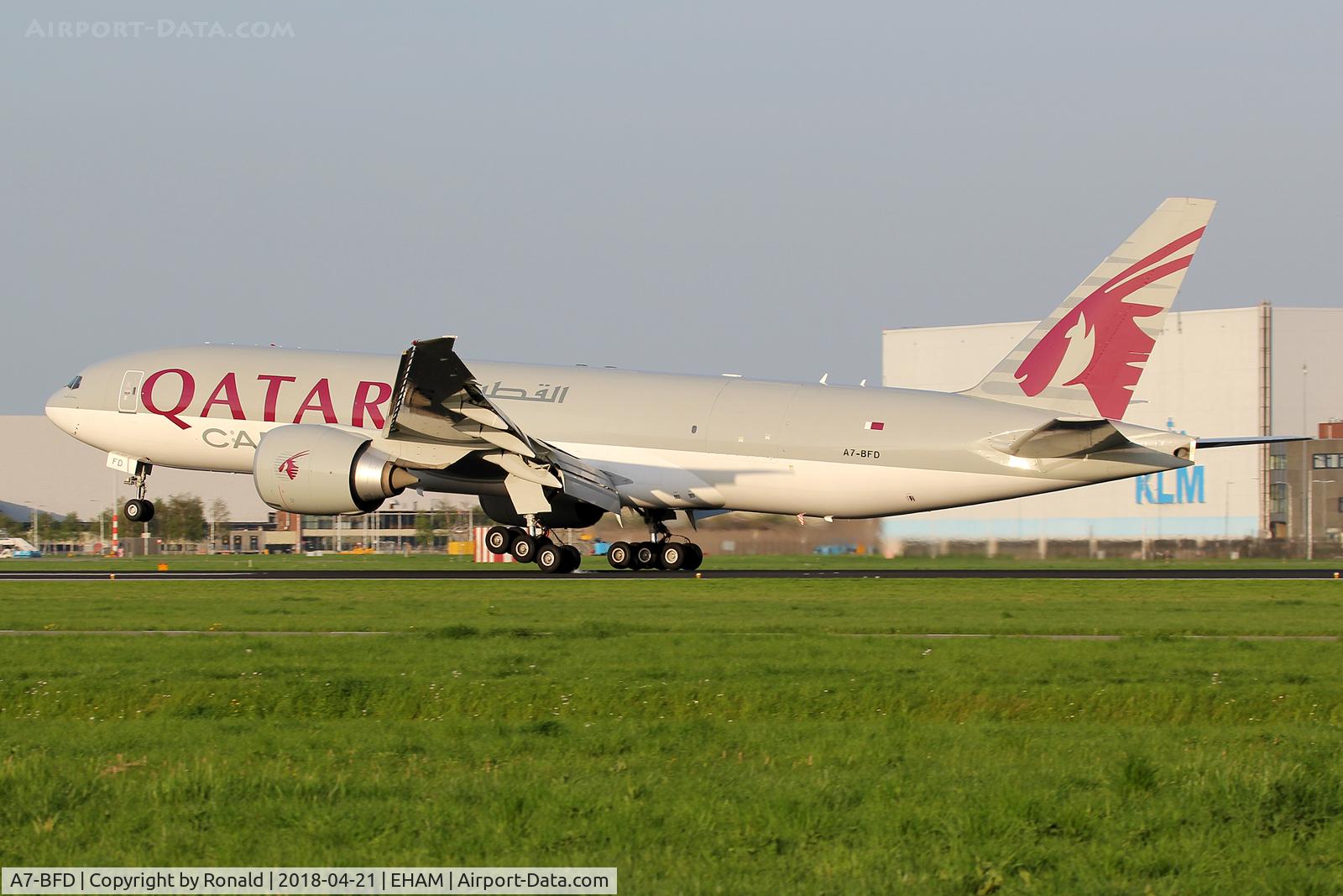 A7-BFD, 2012 Boeing 777-FDZ C/N 41427, at spl