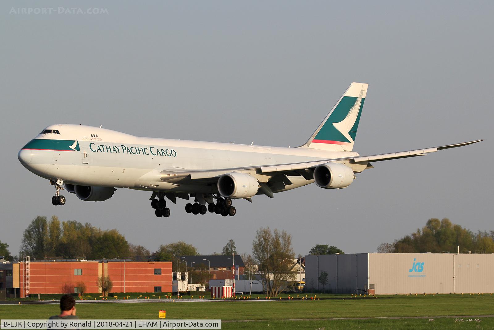 B-LJK, 2013 Boeing 747-867F/SCD C/N 43394, at dspl