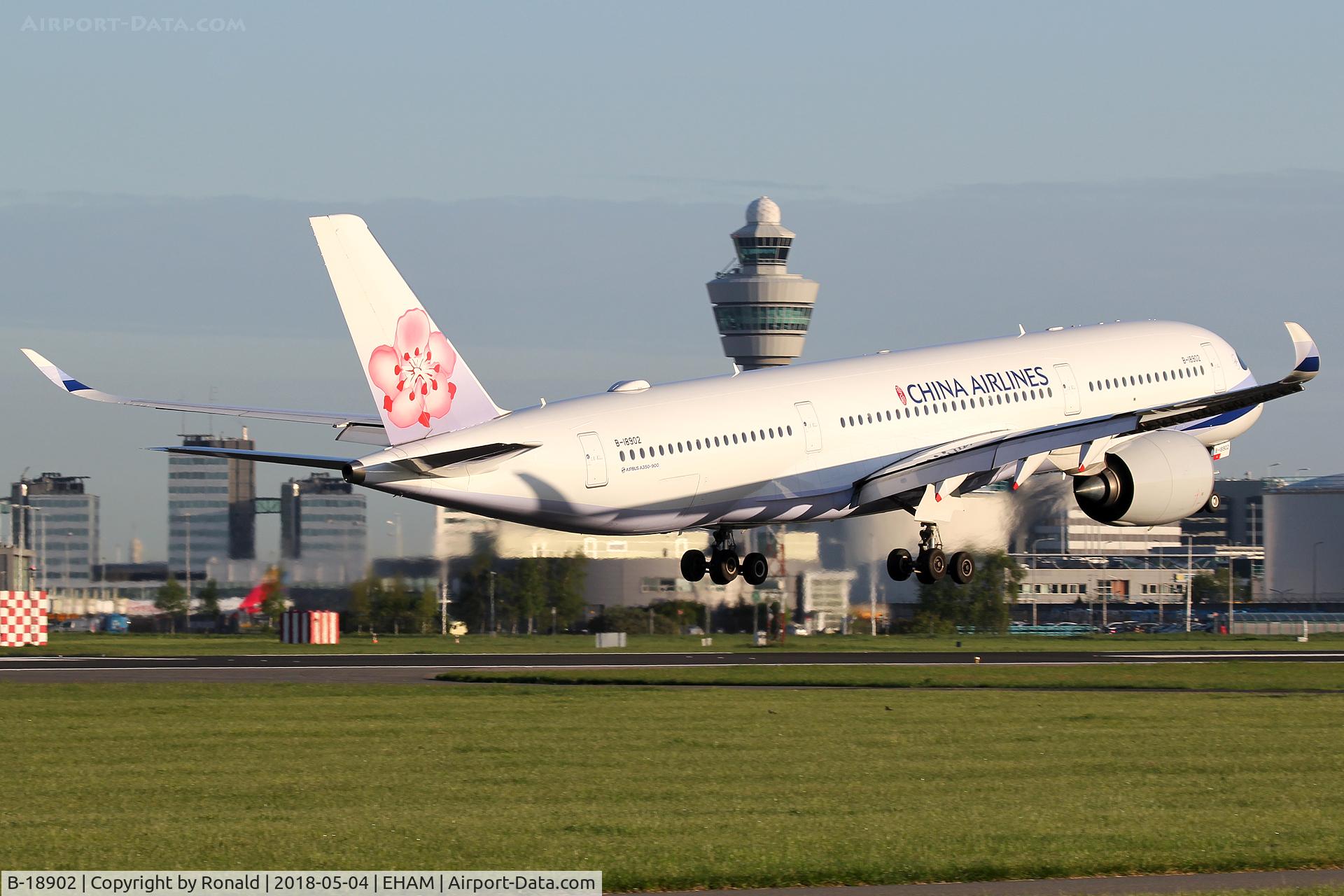 B-18902, 2016 Airbus A350-941 C/N 057, at spl