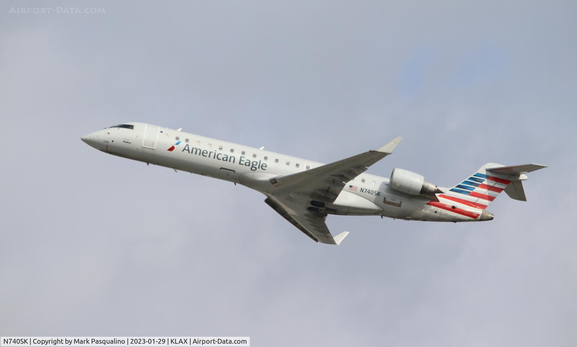 N740SK, 2005 Bombardier CRJ-701 (CL-600-2C10) Regional Jet C/N 10196, CL-600-2C10