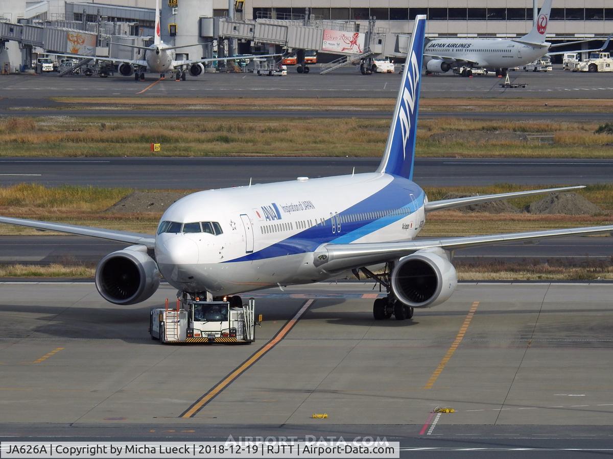 JA626A, 2011 Boeing 767-381/ER C/N 40897, At Haneda
