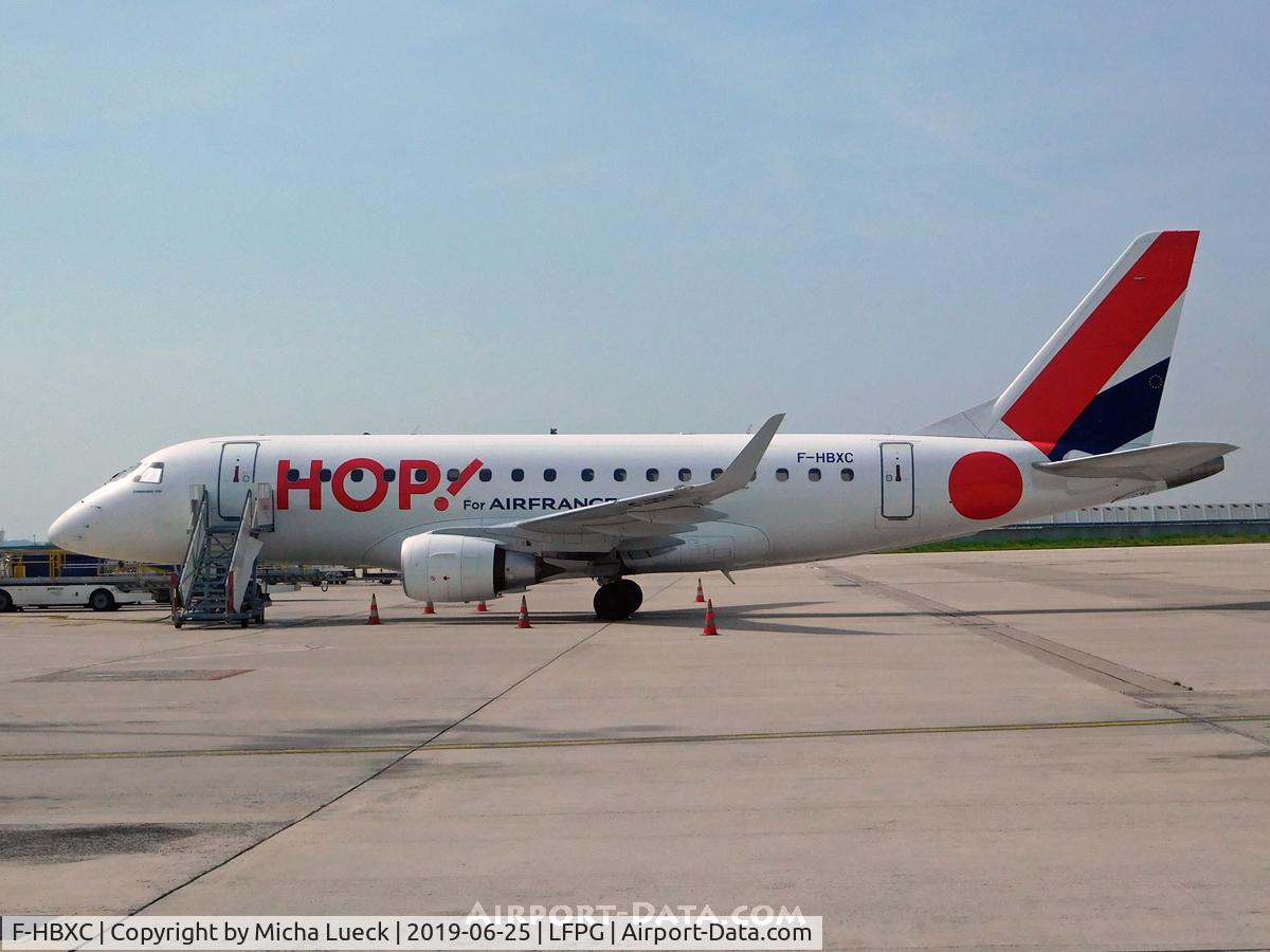F-HBXC, 2008 Embraer 170ST (ERJ-170-100ST) C/N 17000263, At Charles de Gaulle