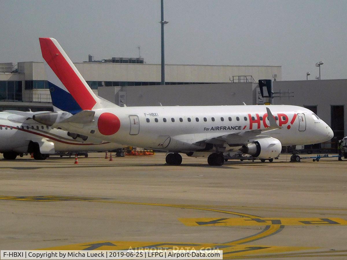 F-HBXI, 2010 Embraer 170ST (ERJ-170-100ST) C/N 17000310, At Charles de Gaulle