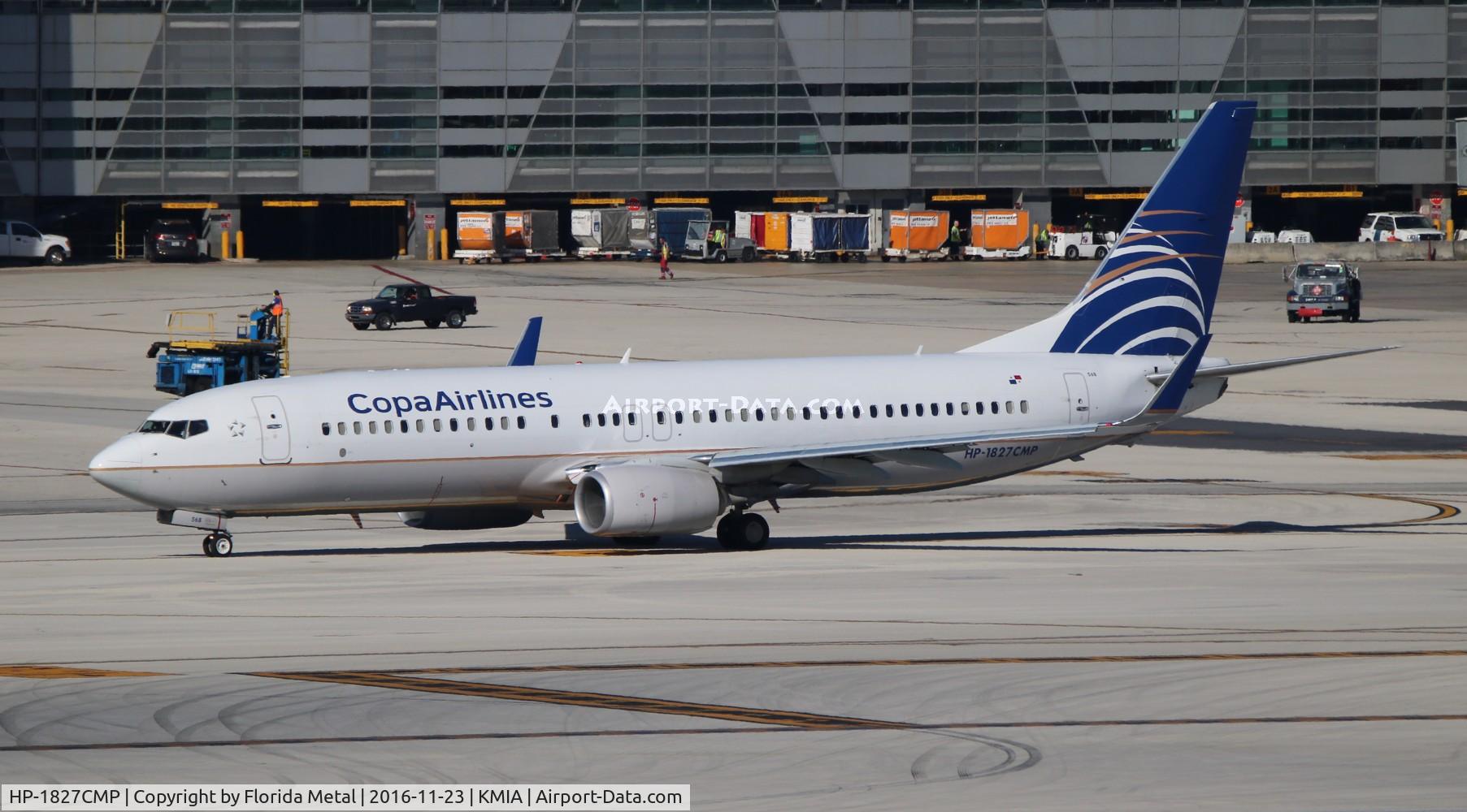 HP-1827CMP, 2012 Boeing 737-8V3 C/N 38142, Copa 737-800 zx