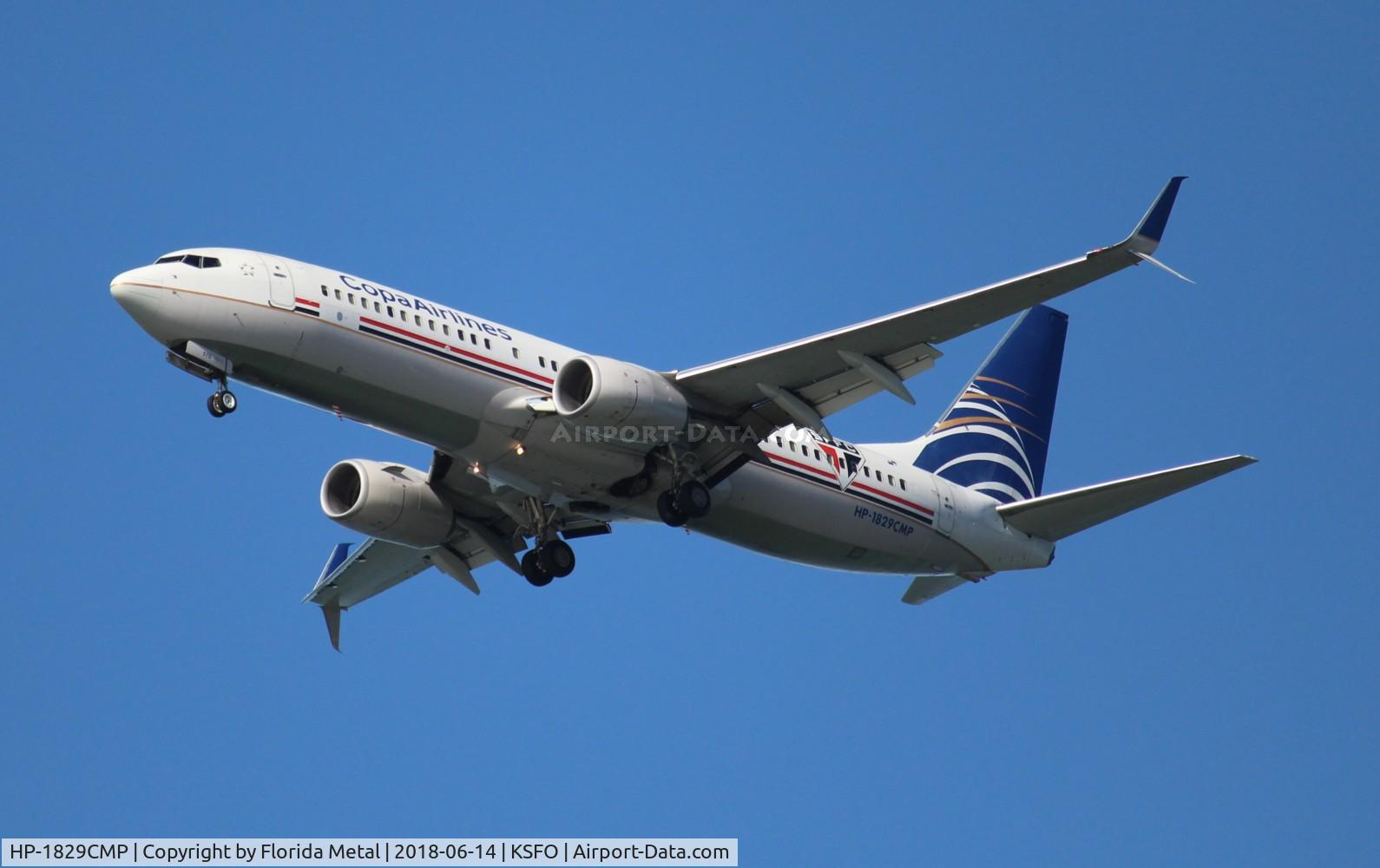 HP-1829CMP, 2013 Boeing 737-8V3 C/N 38882, Copa 737-800 zx