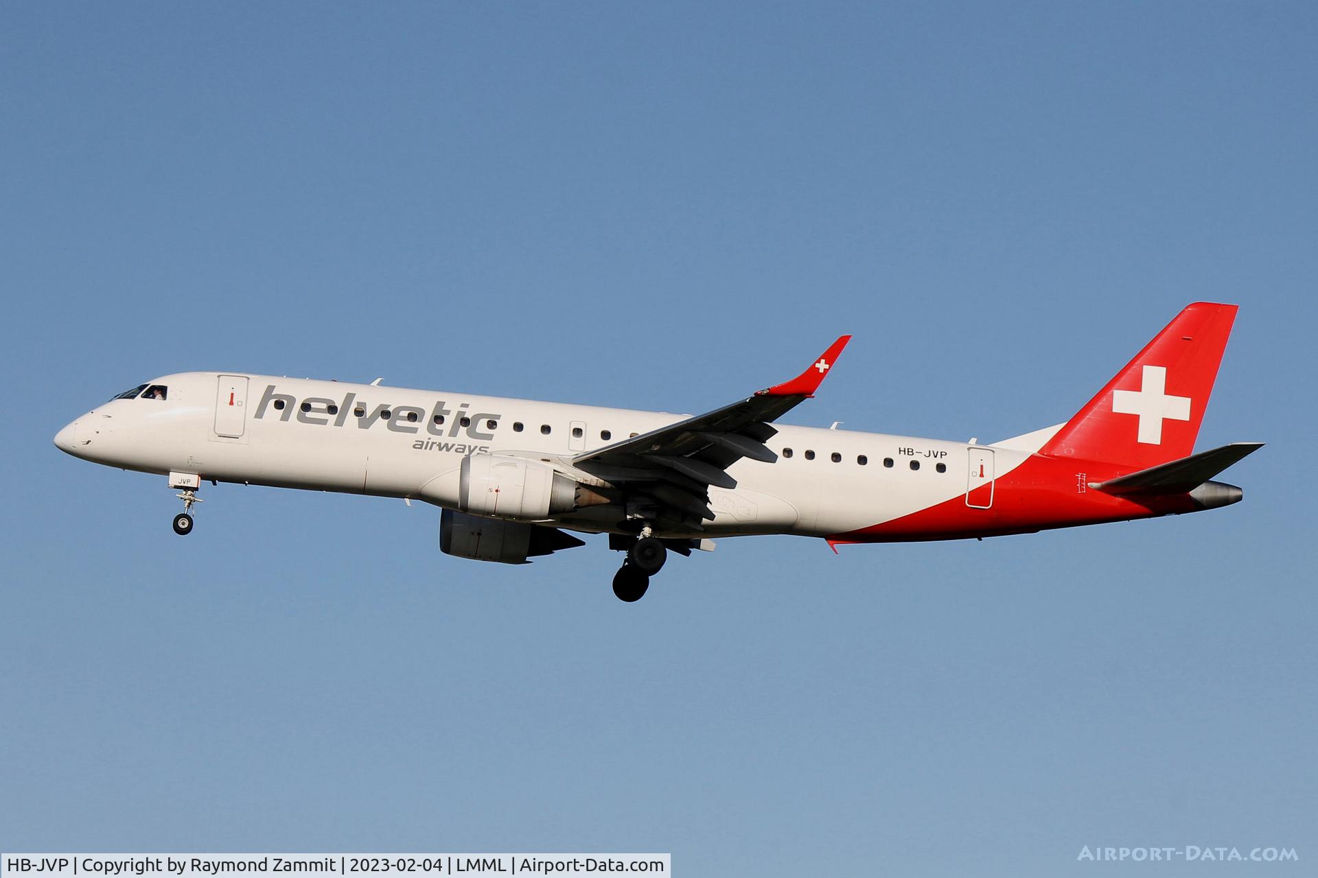 HB-JVP, 2010 Embraer 190LR (ERJ-190-100LR) C/N 19000387, Embraer 190LR HB-JVP Helvetic Airways