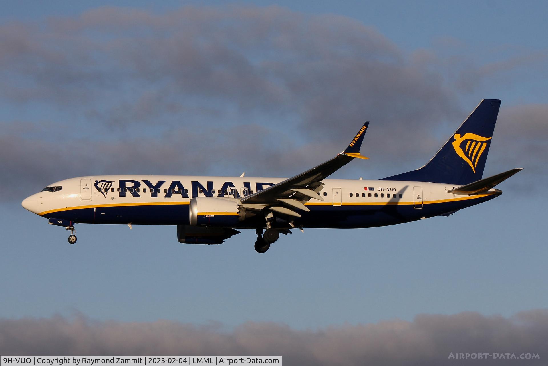 9H-VUO, 2021 Boeing 737-8-200 MAX C/N 65884, B737-8-MAX 9H-VUO Malta Air