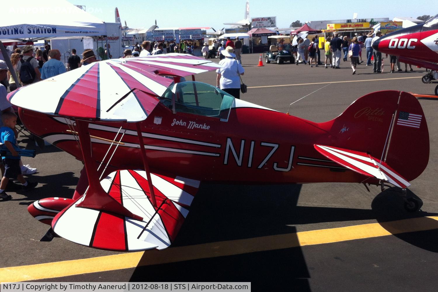 N17J, 1972 Pitts S-1C Special C/N 1 (N17J), 1972 Pitts S-1C Special, c/n: 1, Wings Over Wine Country 2012