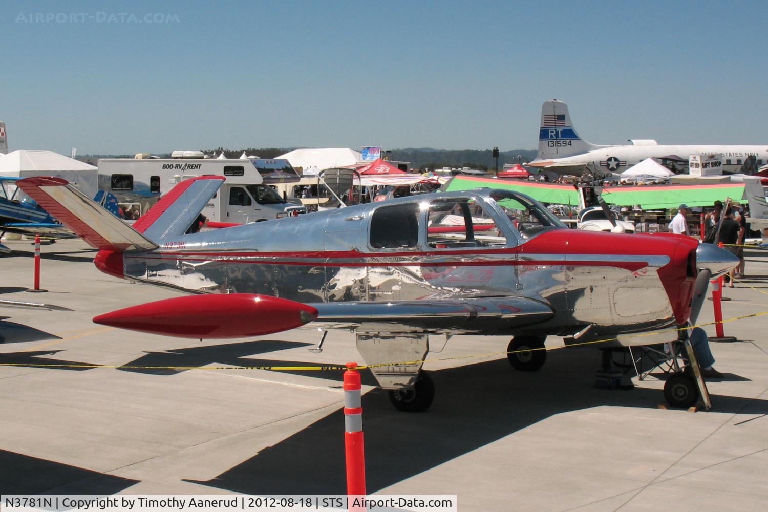 N3781N, 1947 Beech 35 Bonanza C/N D-1003, 1947 Beech 35, c/n: D-1003, Wings Over Wine Country 2012