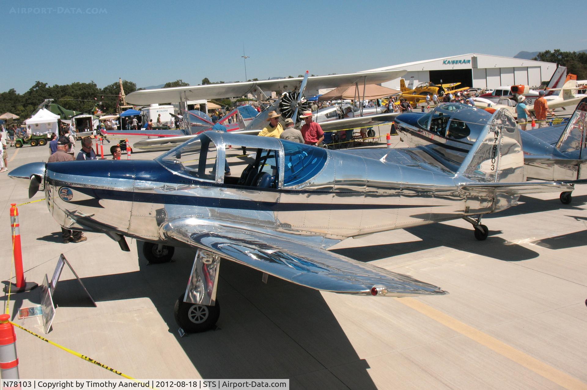 N78103, 1946 Globe GC-1B Swift C/N 2103, 1946 Globe GC-1B, c/n: 2103, Wings Over Wine Country 2012