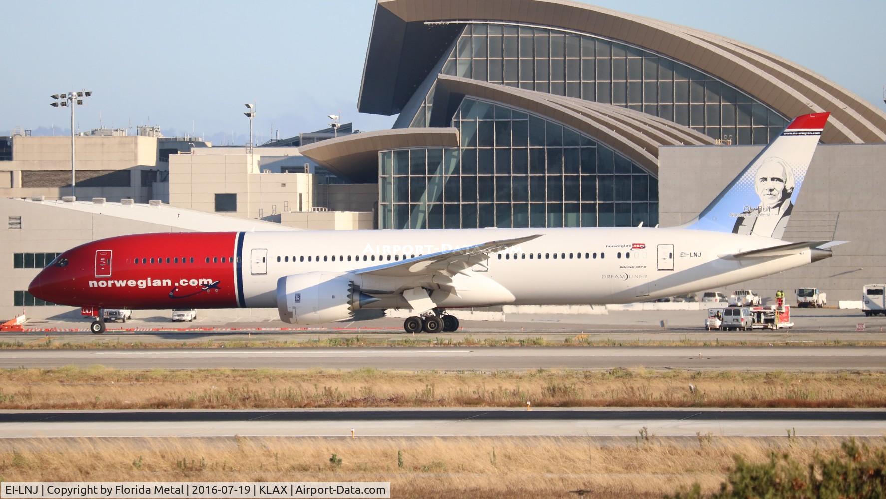 EI-LNJ, 2016 Boeing 787-9 Dreamliner C/N 37308, Norwegian 787-9 zx