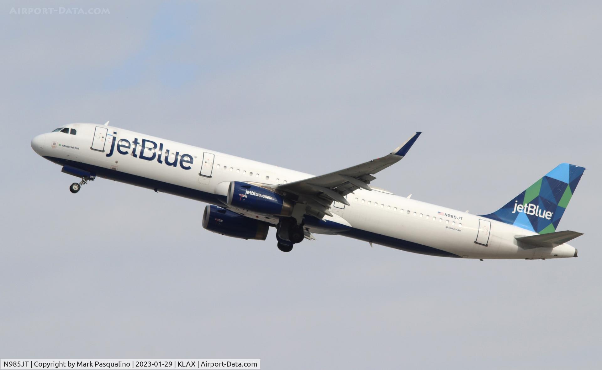 N985JT, 2017 Airbus A321-231 C/N 7798, Airbus A321-231