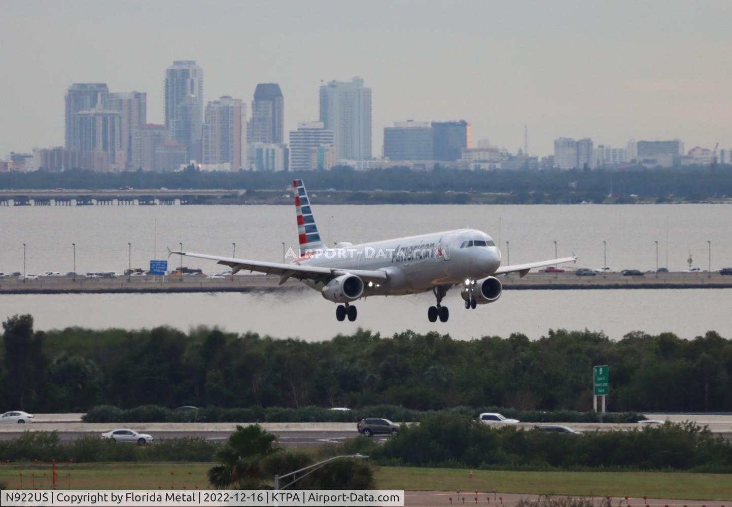N922US, 2015 Airbus A321-231 C/N 6537, TPA 2022