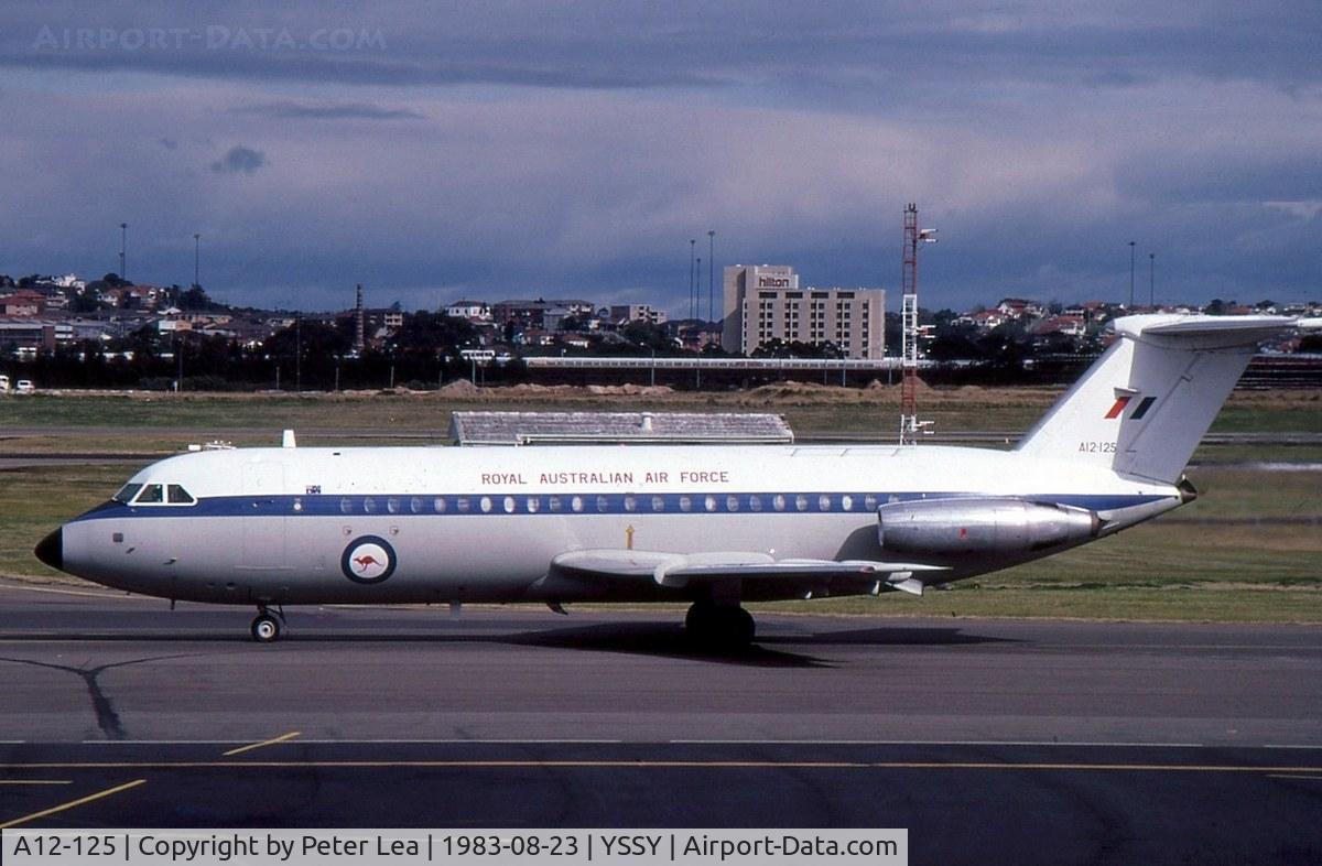 A12-125, 1967 BAC 111-217EA One-Eleven C/N BAC.125, Photo taken at Sydney Airport.