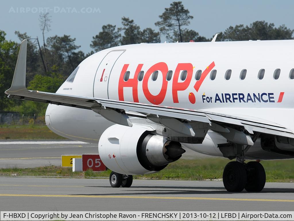 F-HBXD, 2009 Embraer 170ST (ERJ-170-100ST) C/N 17000281, Hop
