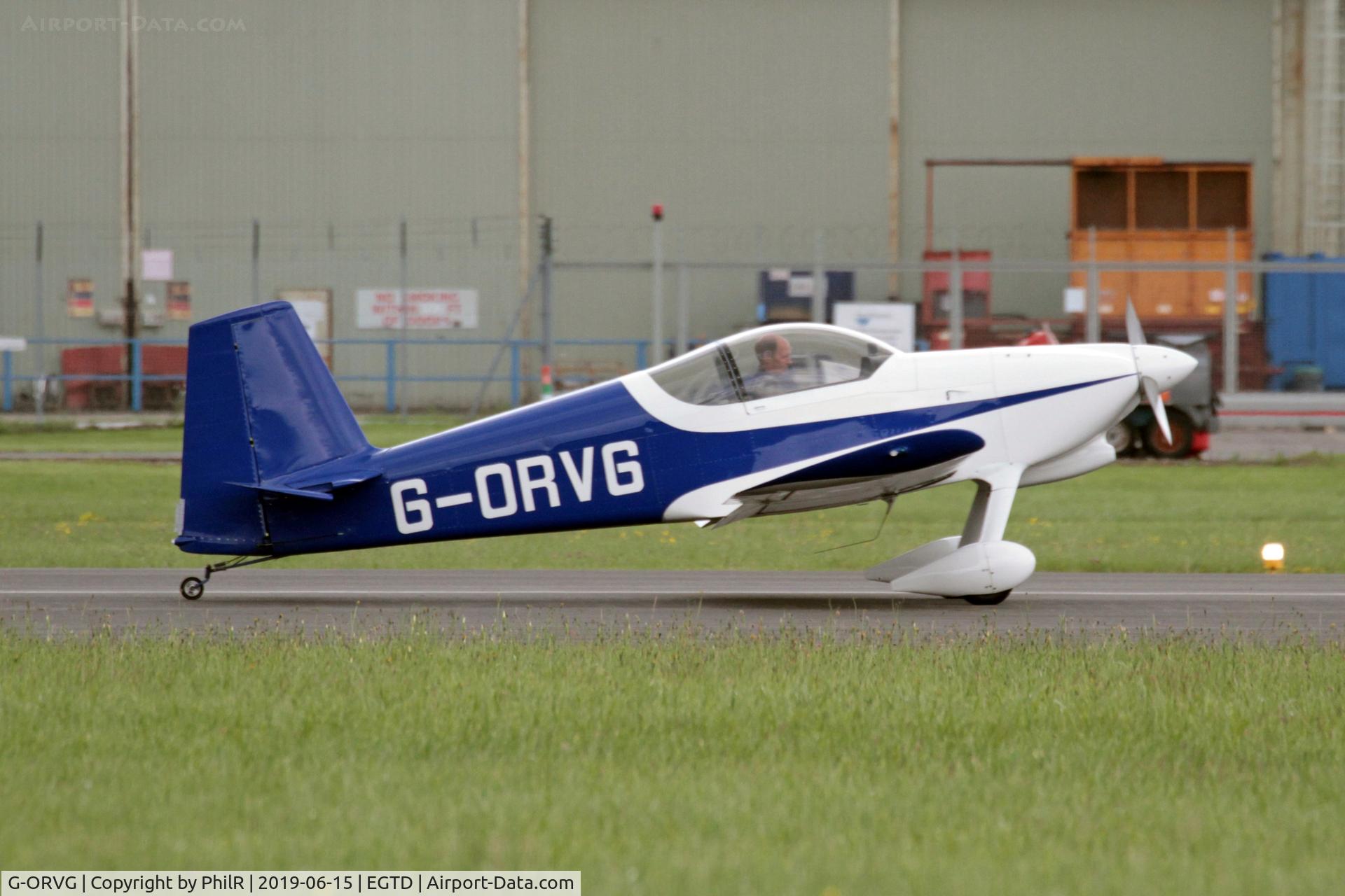 G-ORVG, 2001 Vans RV-6 C/N PFA 181A-13509, G-ORVG 2001 Vans RV-6 Dunsfold