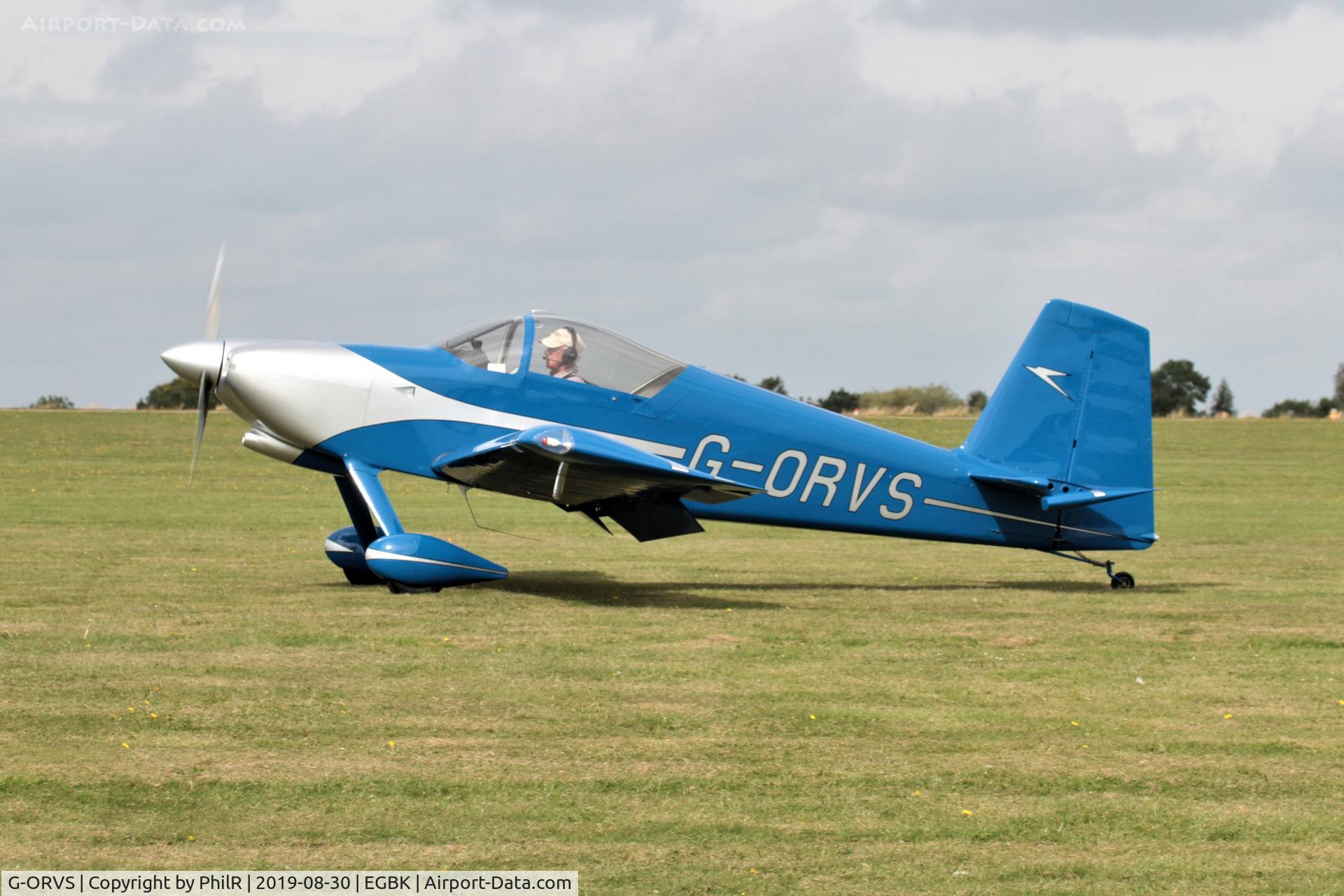 G-ORVS, 2007 Vans RV-9 C/N PFA 320-13999, G-ORVS 2011 Vans RV-9 LAA Rally Sywell