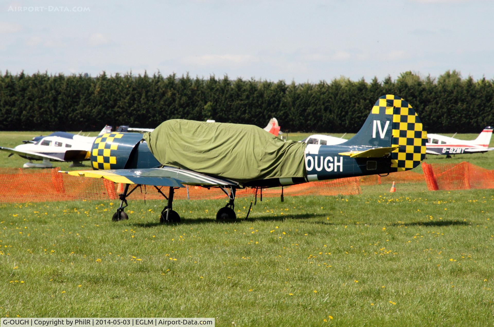 G-OUGH, 1987 Bacau Yak-52 C/N 877404, G-OUGH 1987 Yak 52 White Waltham