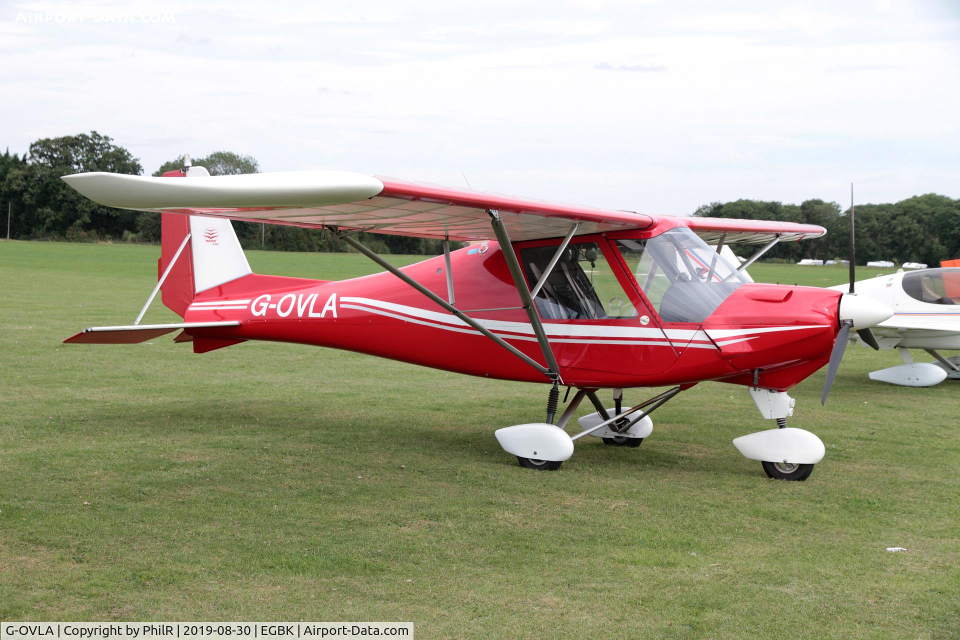 G-OVLA, 2003 Comco Ikarus C42 FB UK C/N PFA 322-14028, G-OVLA 2003 Ikarus C42 FB UK LAA Rally Sywell
