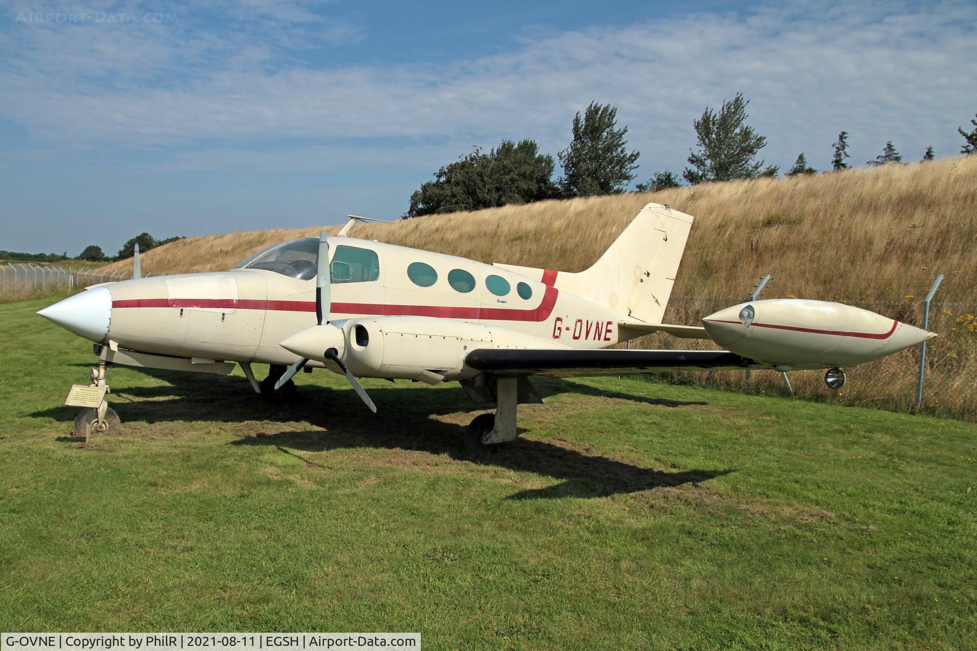 G-OVNE, 1969 Cessna 401A C/N 401A-0036, G-OVNE 1969 Cessna 401A City of Norwich Aviation Museum