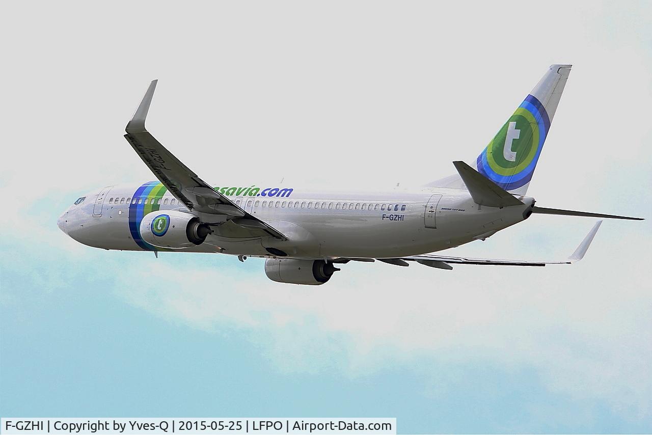 F-GZHI, 2013 Boeing 737-86J C/N 36120, Boeing 737-86J, Climbing from rwy 24, Paris-Orly airport (LFPO-ORY)