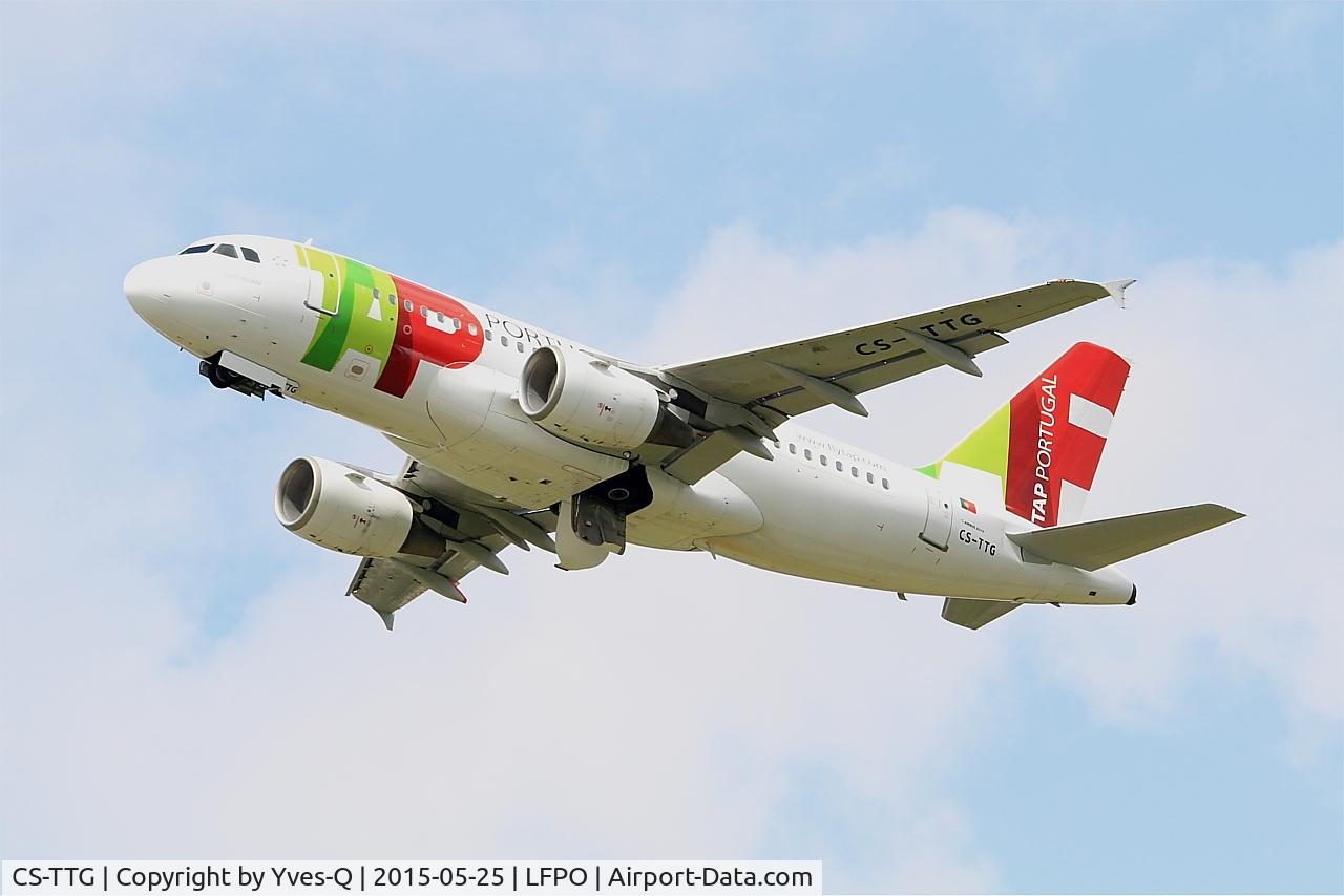 CS-TTG, 1998 Airbus A319-111 C/N 906, Airbus A319-111, Take off rwy 24, Paris-Orly airport (LFPO-ORY)