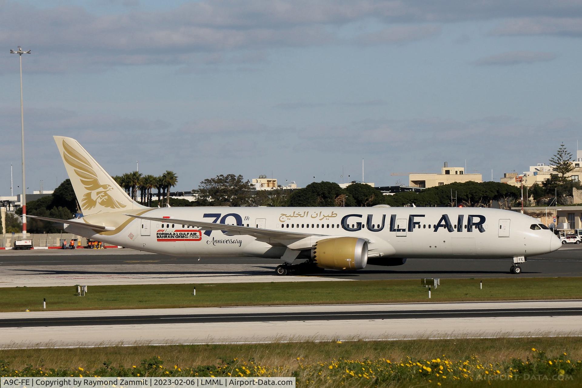 A9C-FE, 2018 Boeing 787-9 Dreamliner Dreamliner C/N 39984, B787 Dreamliner A9C-FE Gulf Air