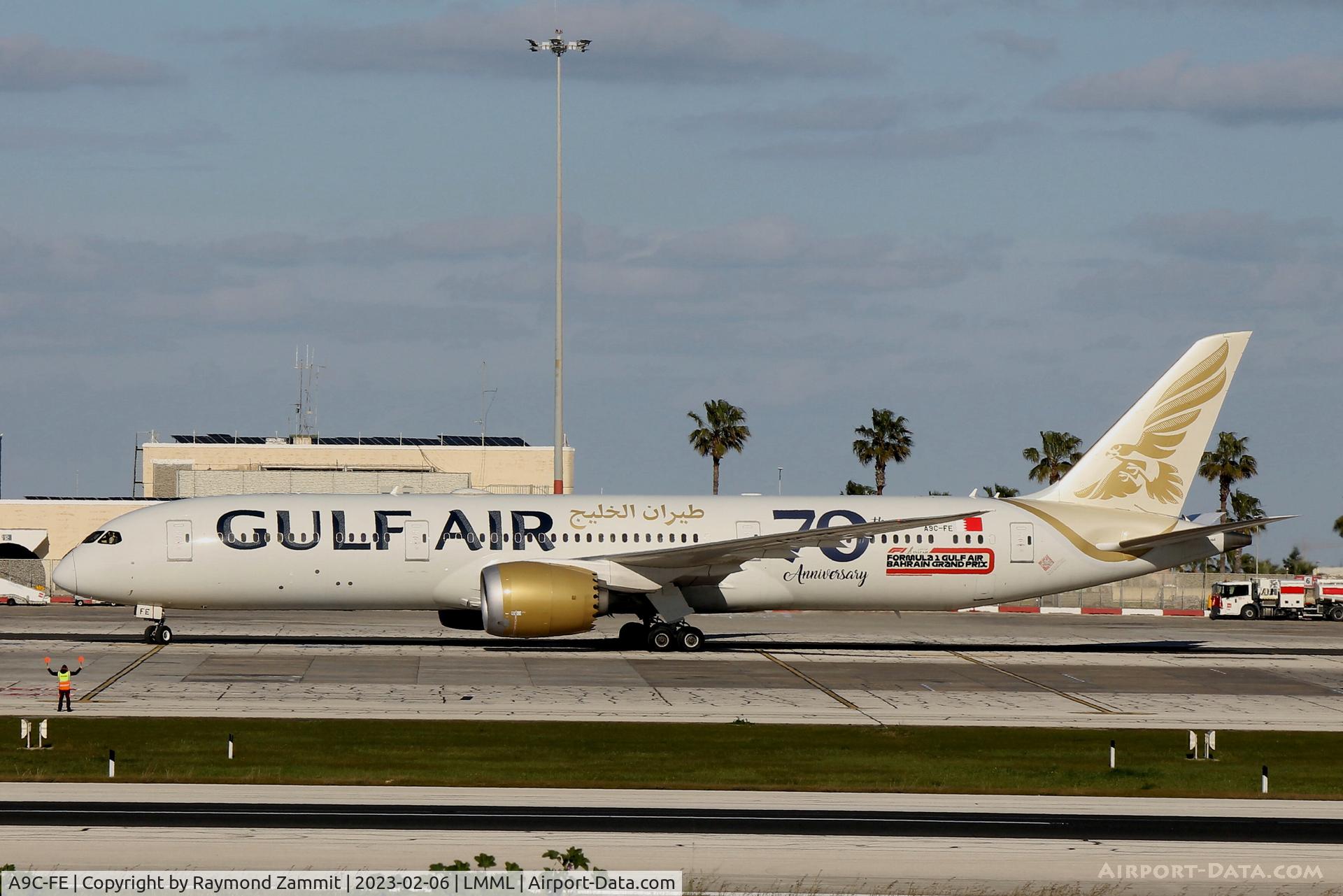 A9C-FE, 2018 Boeing 787-9 Dreamliner Dreamliner C/N 39984, B787 Dreamliner A9C-FE Gulf Air