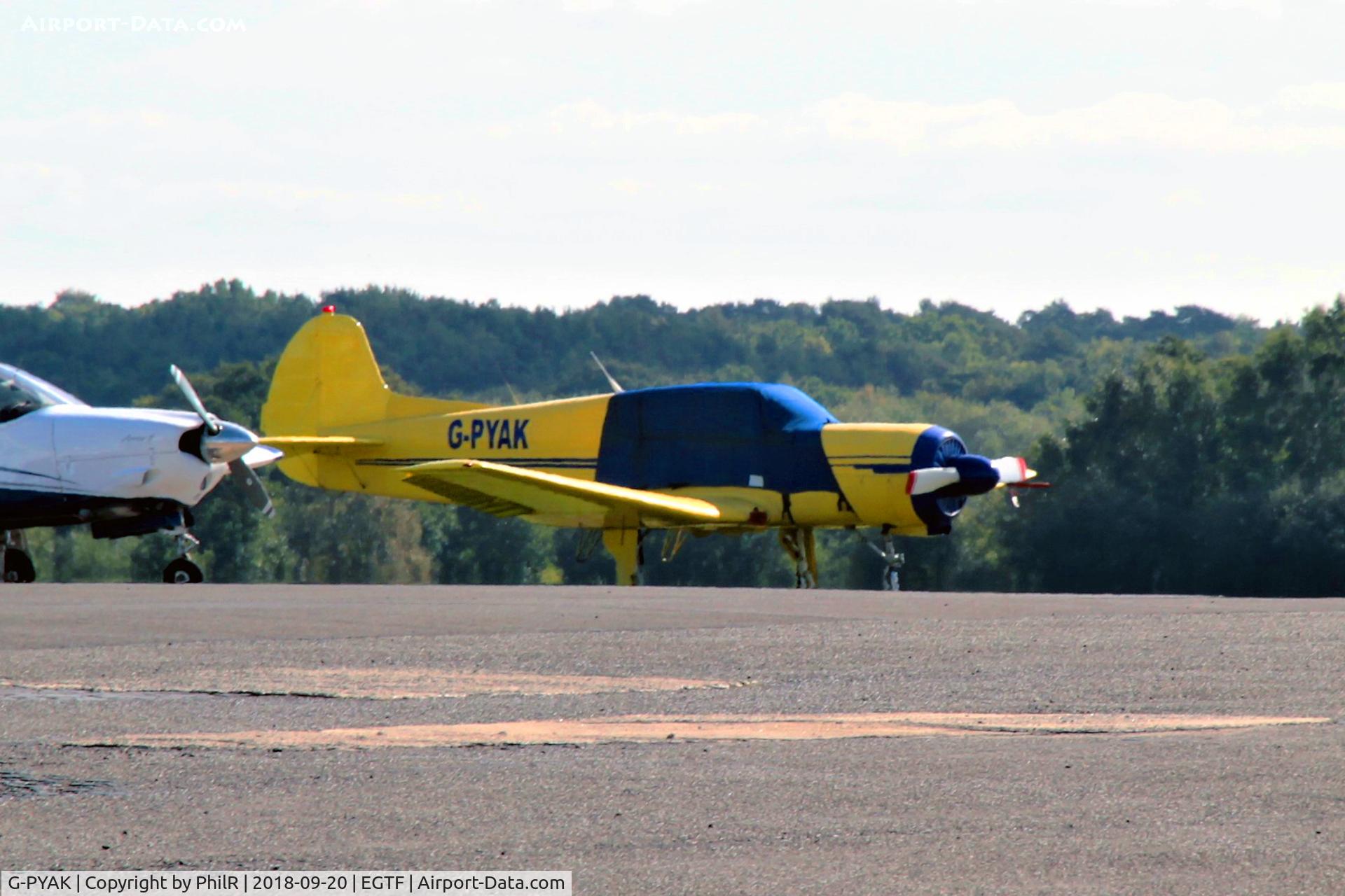 G-PYAK, 1999 Yakovlev Yak-18T C/N 12-35, G-PYAK 1999 Yak-18T Fairoaks