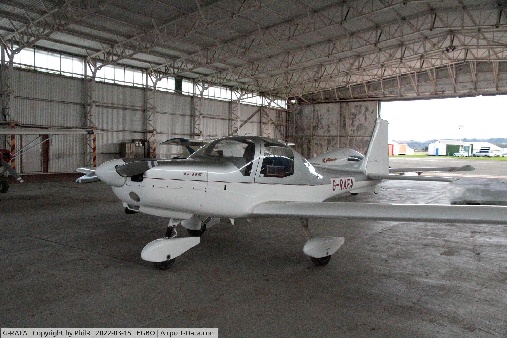 G-RAFA, 1989 Grob G-115 C/N 8081, G-RAFA 1989 Grob G115 Halfpenny Green