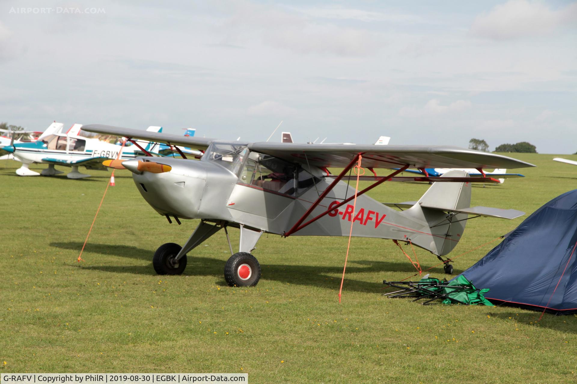 G-RAFV, 1992 Avid Speedwing C/N PFA 189-11738, G-RAFV 1992 Avid Speedwing LAA Rally Sywell