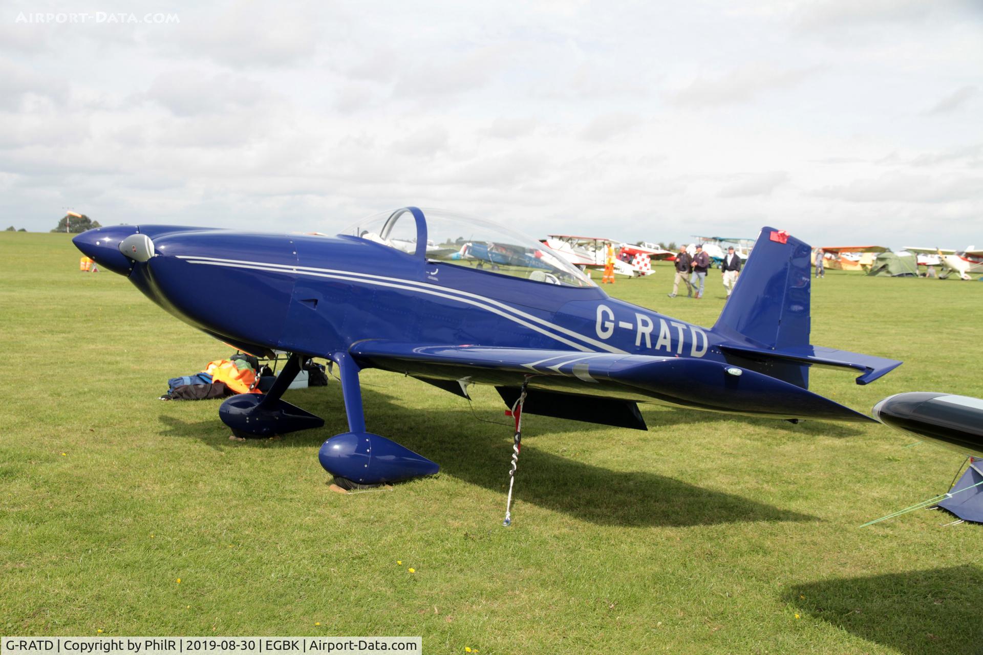 G-RATD, 2009 Vans RV-8 C/N PFA 303-13839, G-RATD 2009 Vans RV-8 LAA Rally Sywell