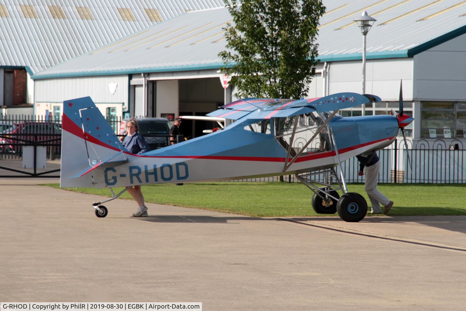 G-RHOD, 2017 Just Aircraft Superstol XL C/N LAA 397-15470, G-RHOD 2019 Rhodes Just Superstol LAA Rally Sywell