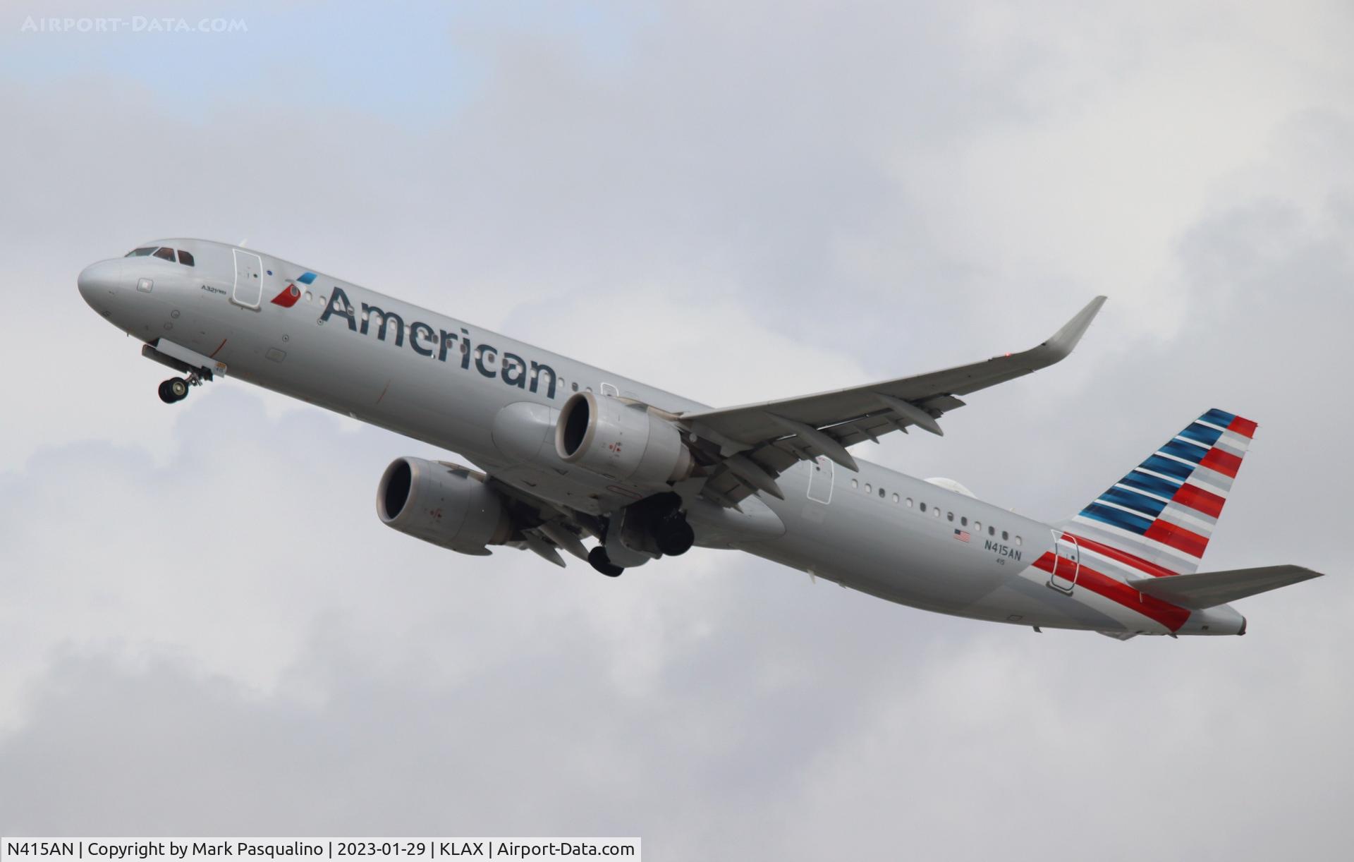 N415AN, 2020 Airbus A321-253NX C/N 9408, Airbus A321-253NX