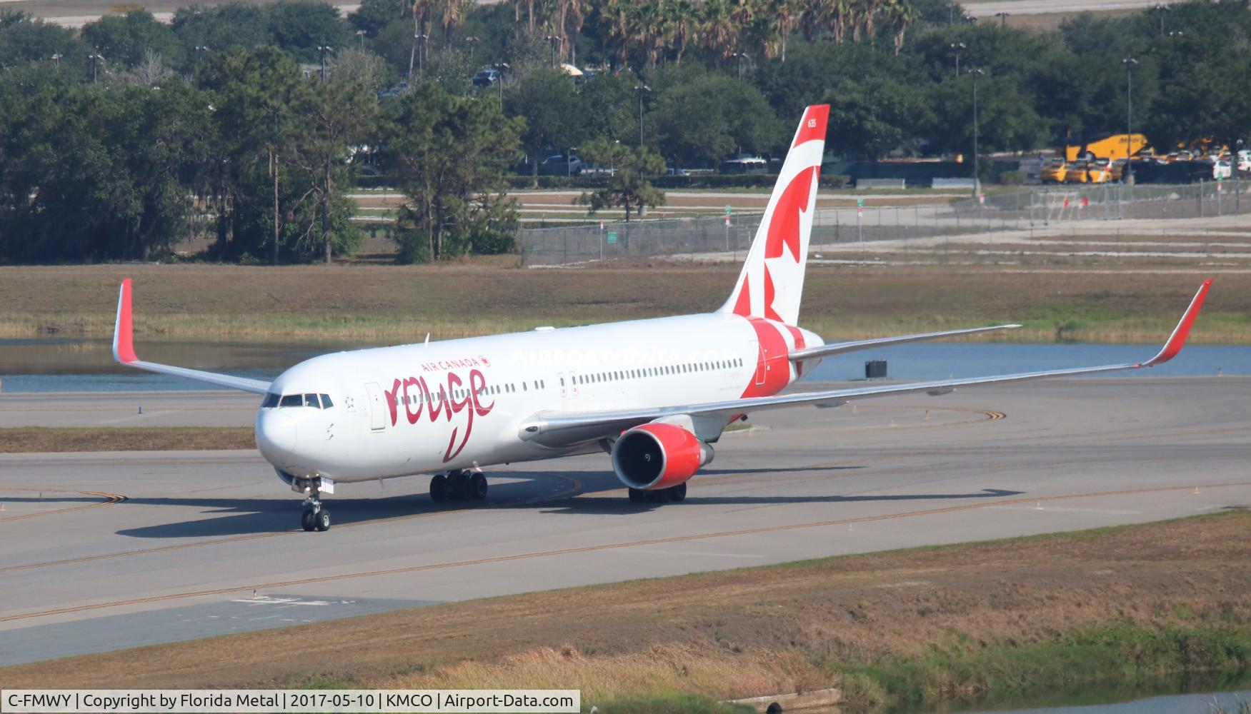 C-FMWY, 1996 Boeing 767-333 C/N 25587, Rouge 767-300 zx