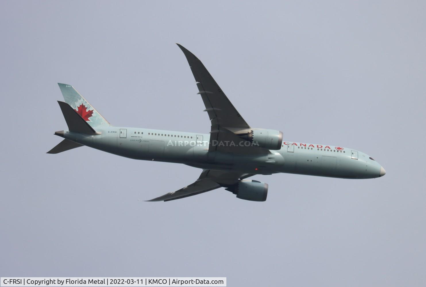 C-FRSI, 2017 Boeing 787-9 Dreamliner C/N 37176, Air Canada 789 zx
