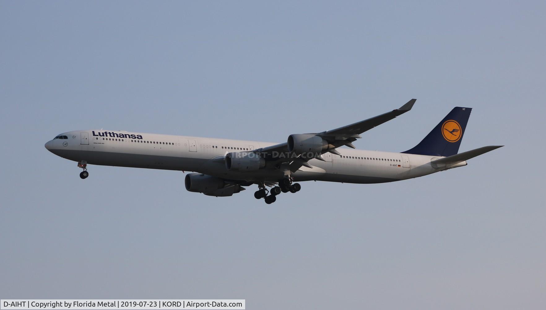 D-AIHT, 2008 Airbus A340-642 C/N 846, Lufthansa A346 zx