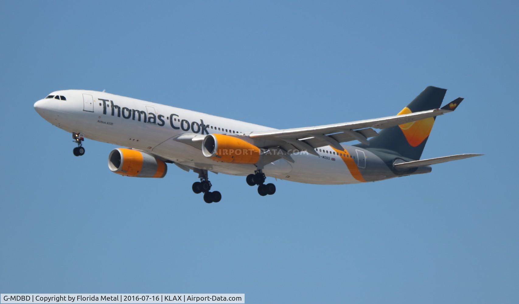 G-MDBD, 1999 Airbus A330-243 C/N 266, Thomas Cook A332 zx