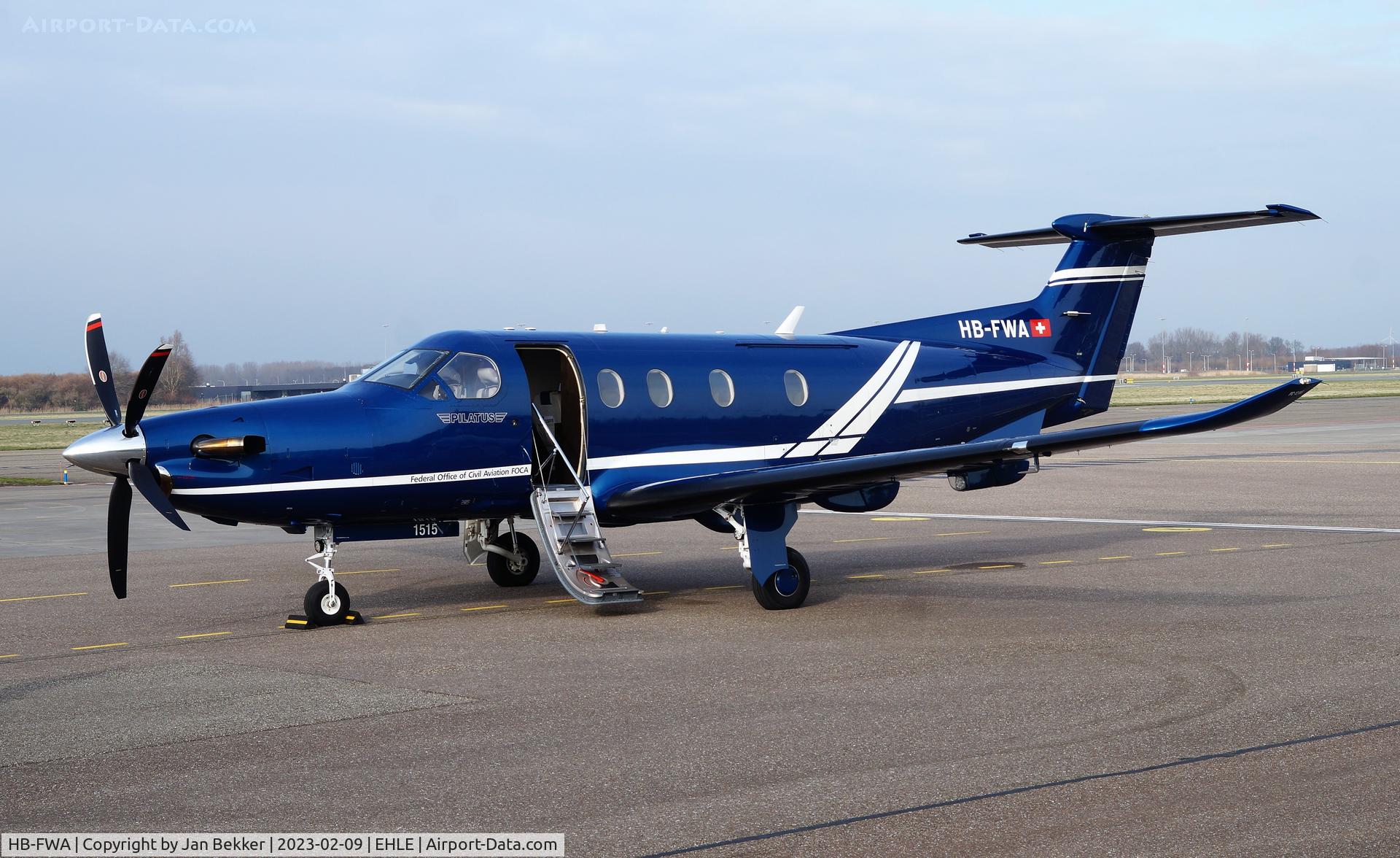 HB-FWA, 2015 Pilatus PC-12/47E C/N 1515, Lelystad Airport