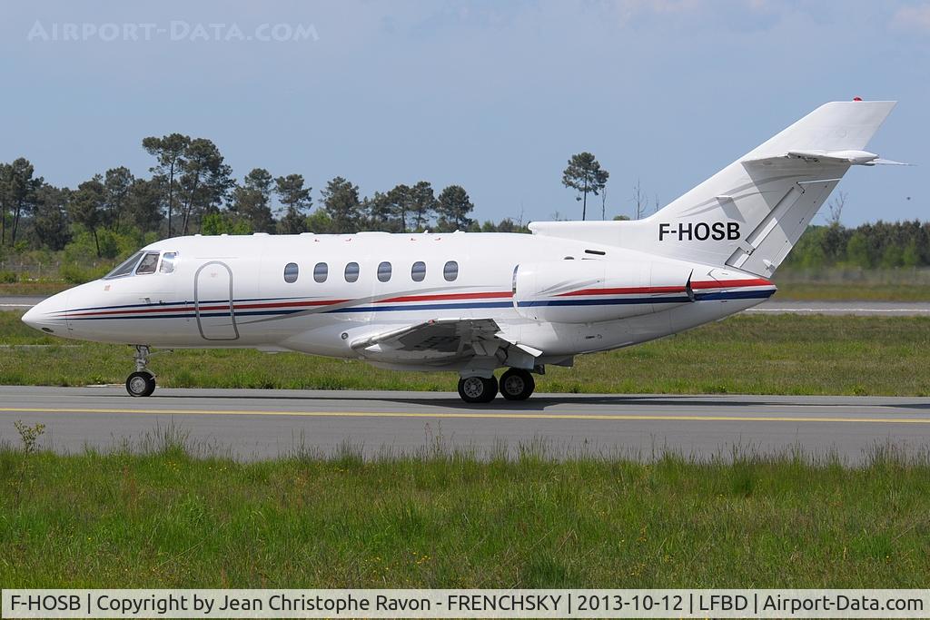 F-HOSB, 2008 Hawker Beechcraft 750 C/N HB-27, Accor SA (now N341CW Caelum Air based Houston)