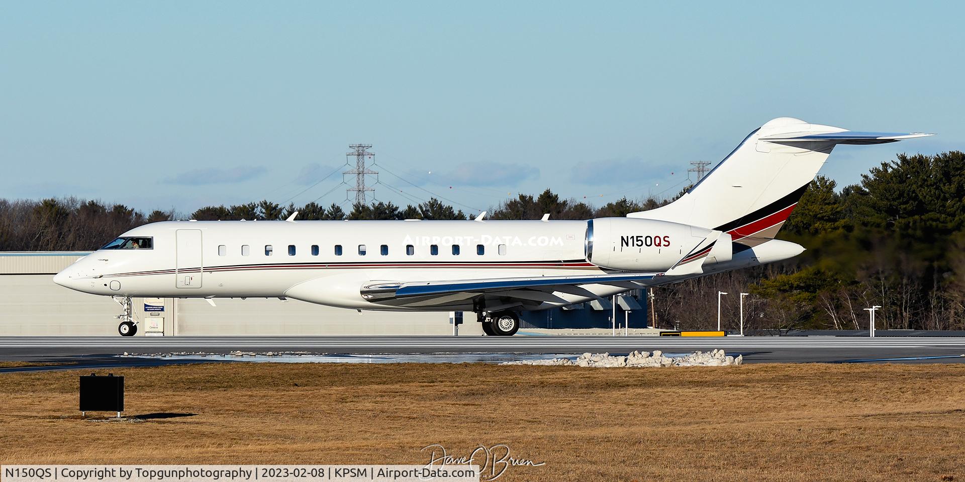 N150QS, 2014 Bombardier BD-700-1A10 Global 6000 C/N 9657, Quick Customs clear and on it's way