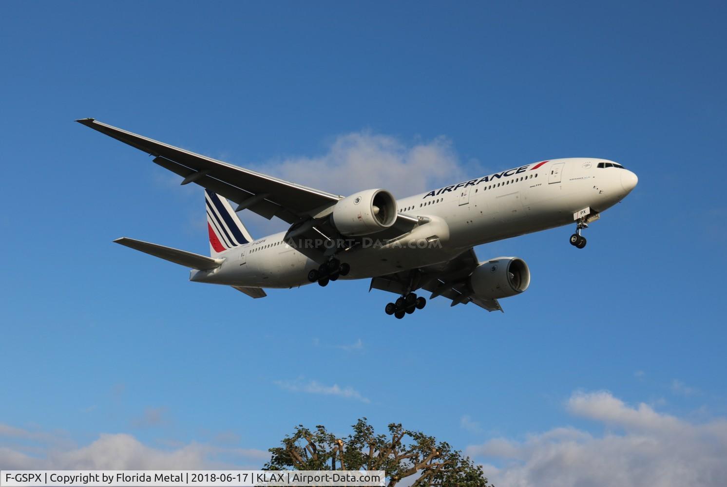 F-GSPX, 2002 Boeing 777-228/ER C/N 32698, Air France 777-200 zx